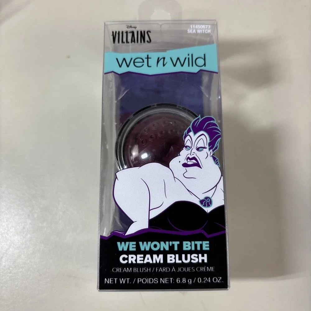 Wet N Wild Disney Villains We Won't Bite Cream Blush Villainous Queen Lot of 7